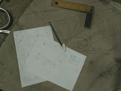 Schematic drawing of structural alignment